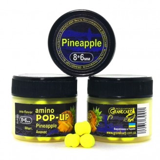 Amino POP-UPs one-flavor PINEAPPLE (АНАНАС) 8•6 мм